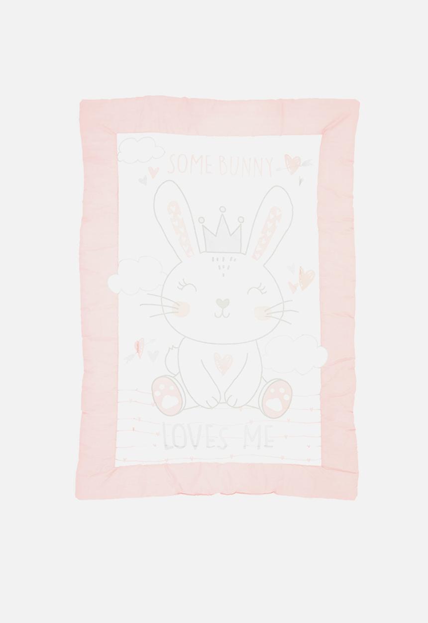 Character Group - Bunny camp cot comforter - pink