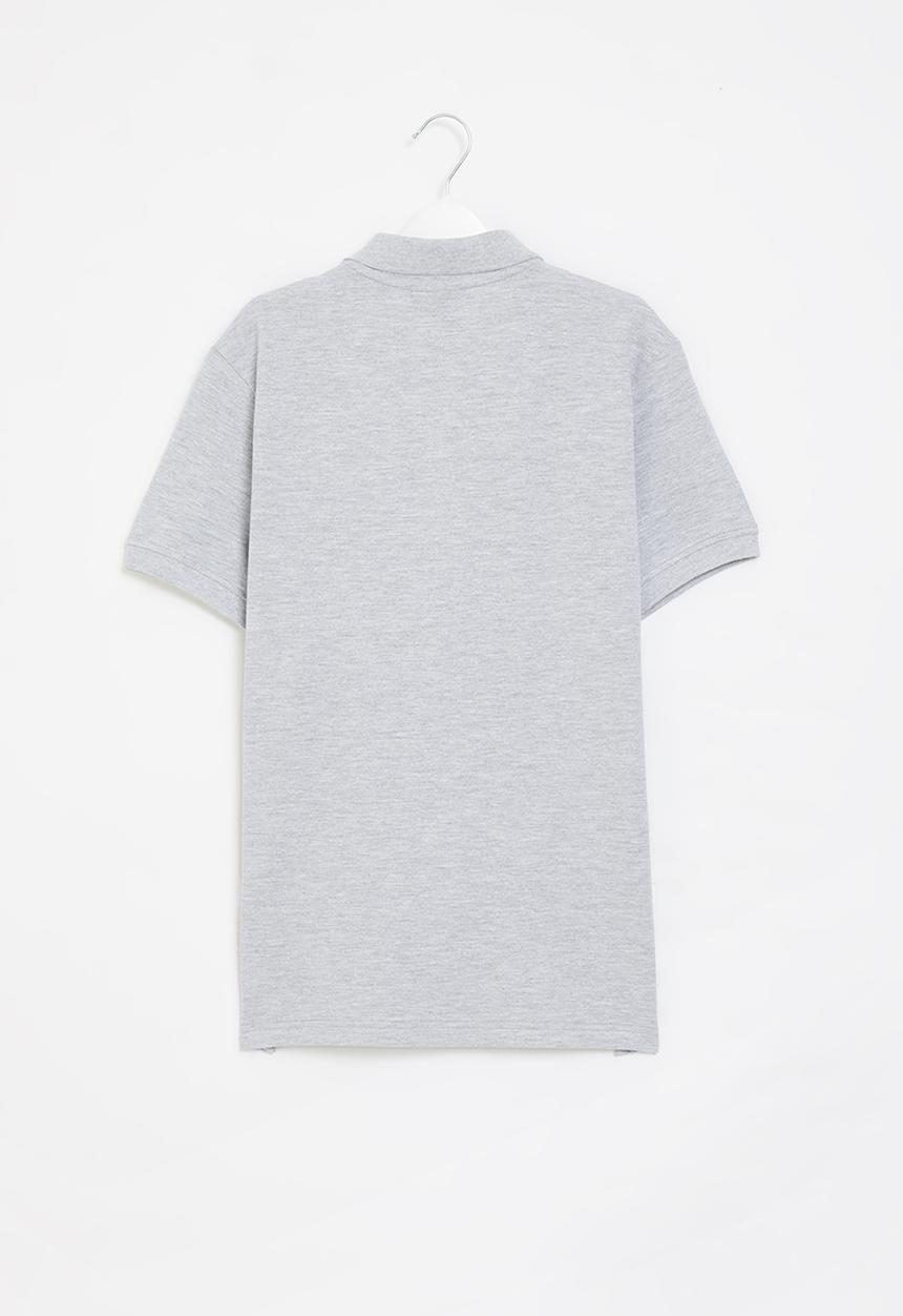 POLO - Boys classic short sleeve golfer - grey