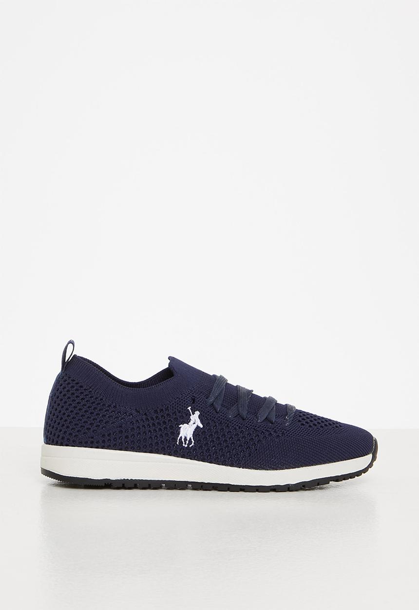 POLO - Kids athleisure knit sneaker - navy