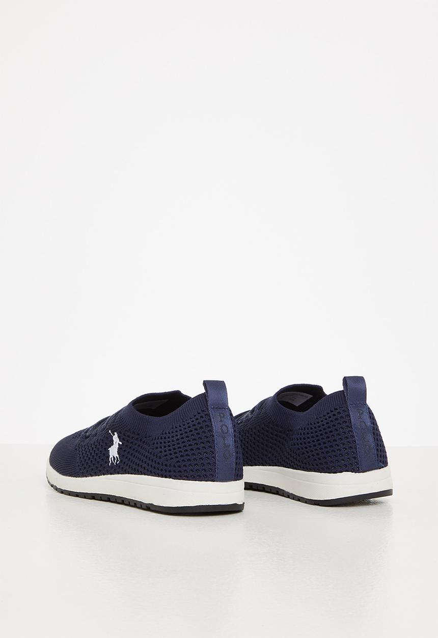 POLO - Kids athleisure knit sneaker - navy