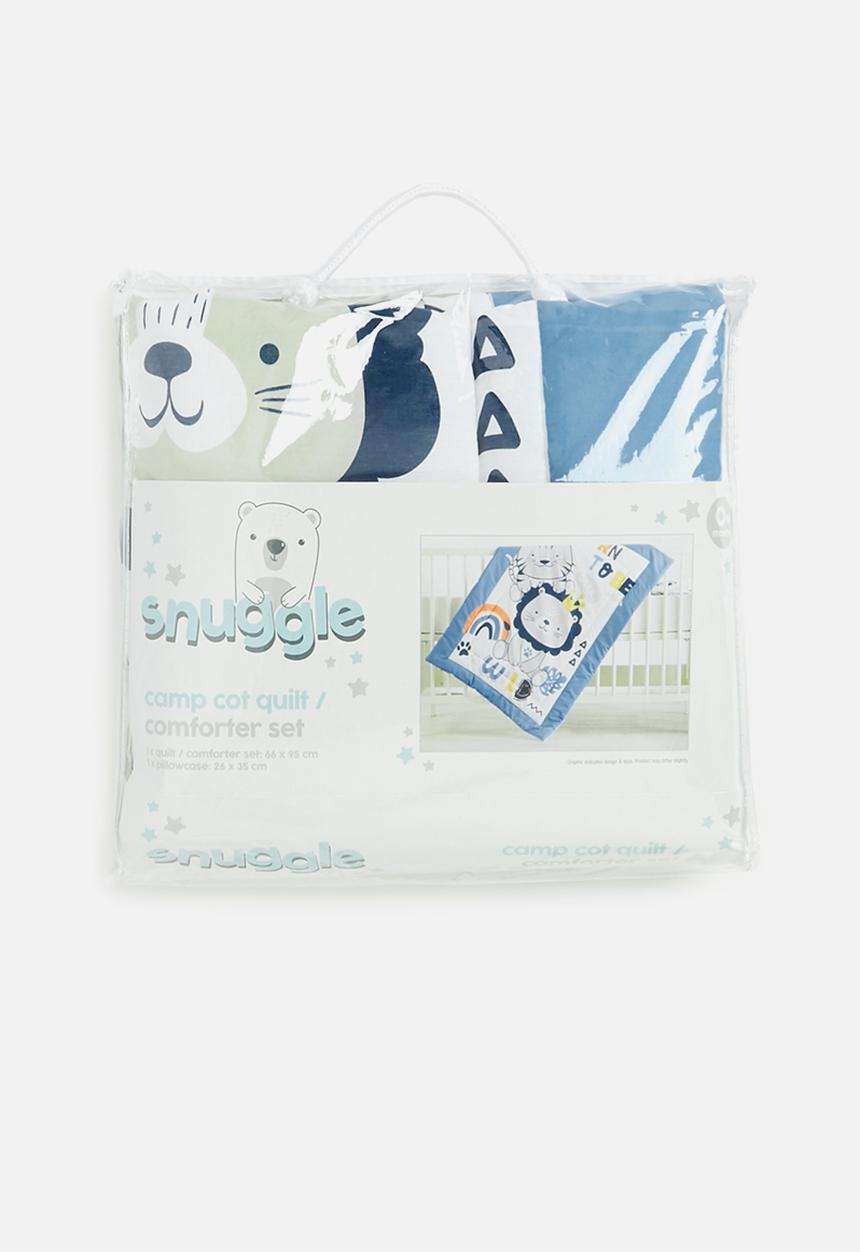Character Group - Born to be wild camp cot comforter - blue