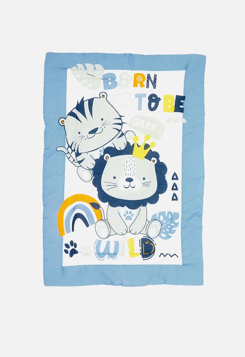 Character Group - Born to be wild camp cot comforter - blue