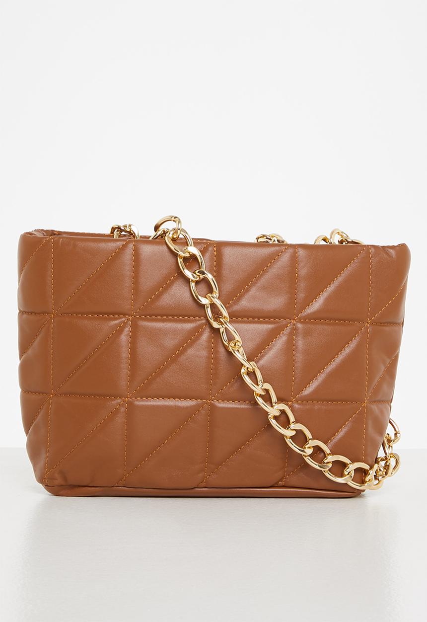 Superbalist - Quilted tote bag - tan