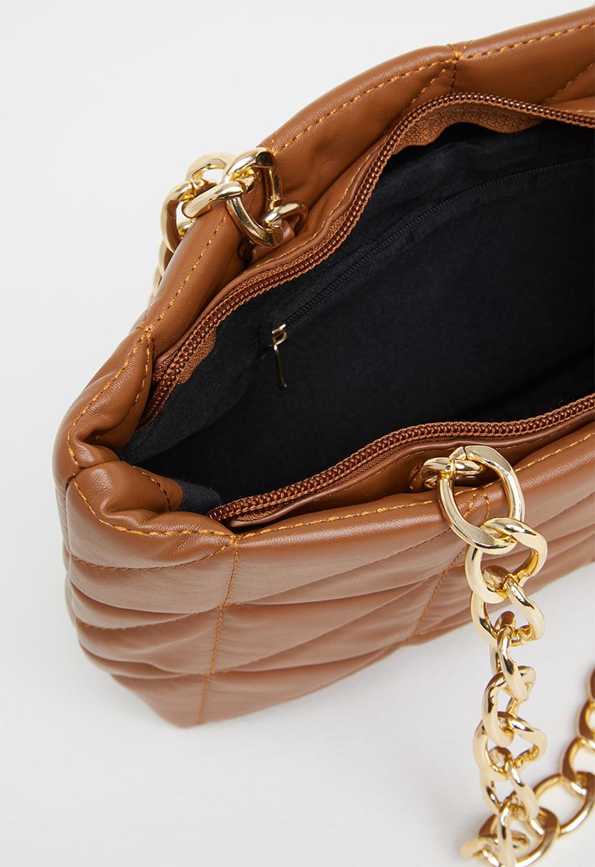 Superbalist - Quilted tote bag - tan