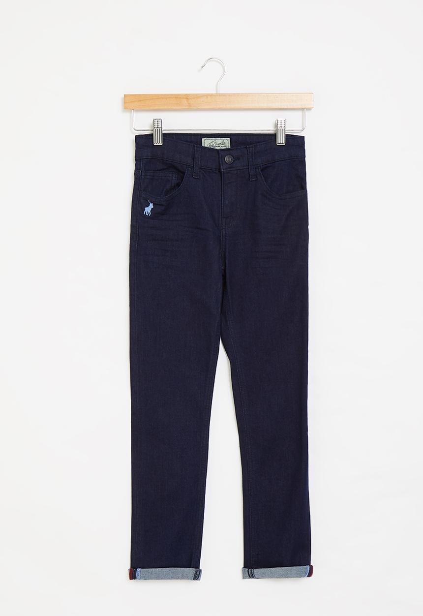 POLO - Boys pjc slim fit jean - dark wash