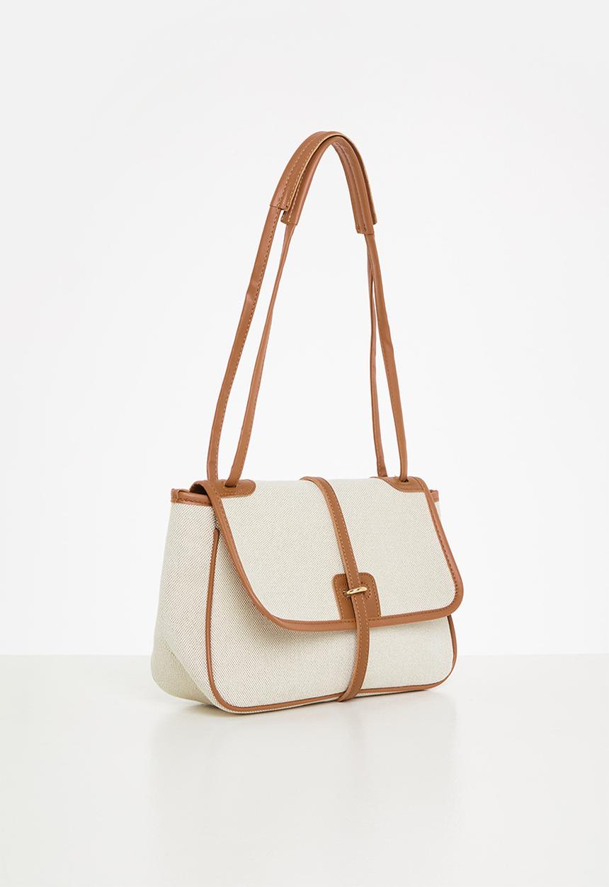 Superbalist - Vanessa shoulder bag - tan & beige