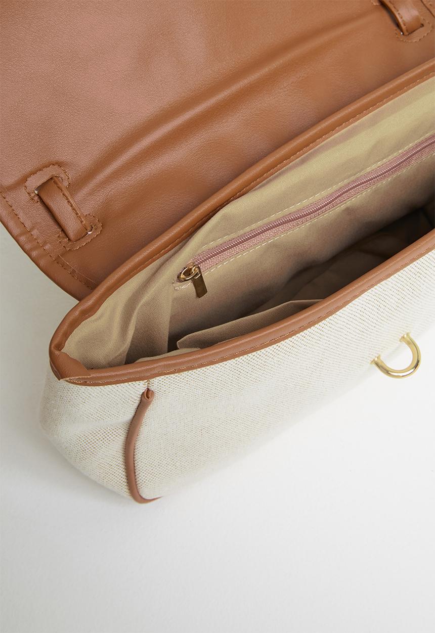 Superbalist - Vanessa shoulder bag - tan & beige