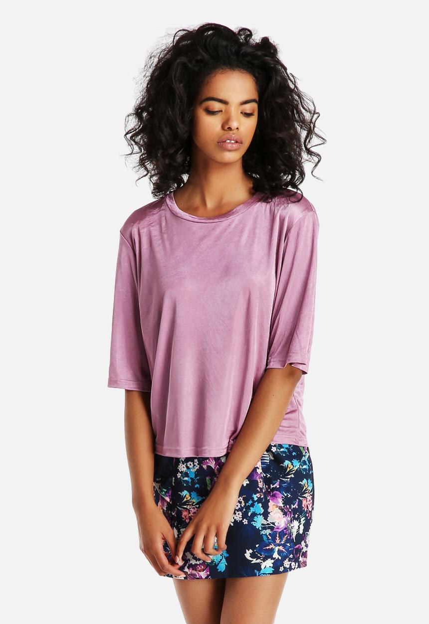 Neon Rose - Luxe Tinted Pink Tee