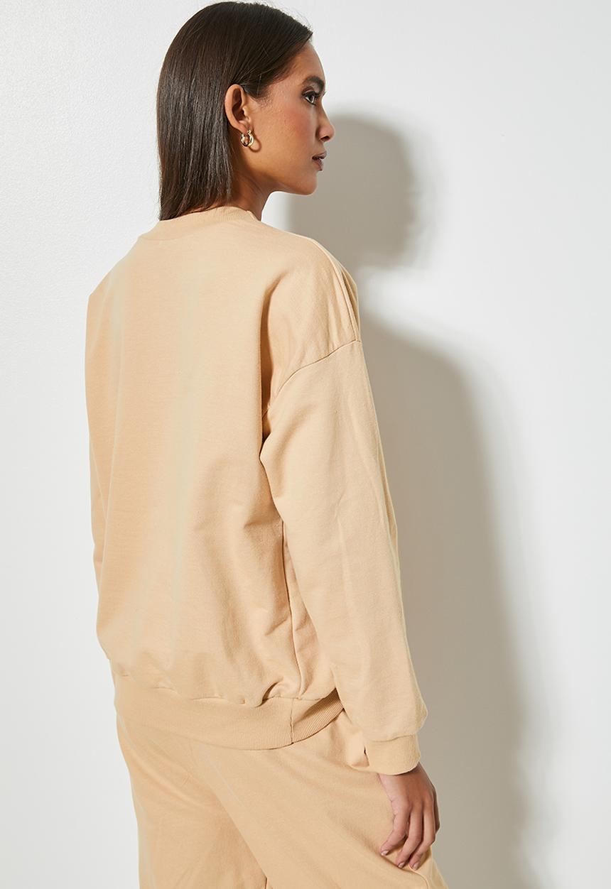 Superbalist - Crew neck sweat - latte