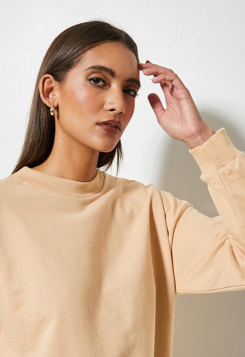 Superbalist - Crew neck sweat - latte