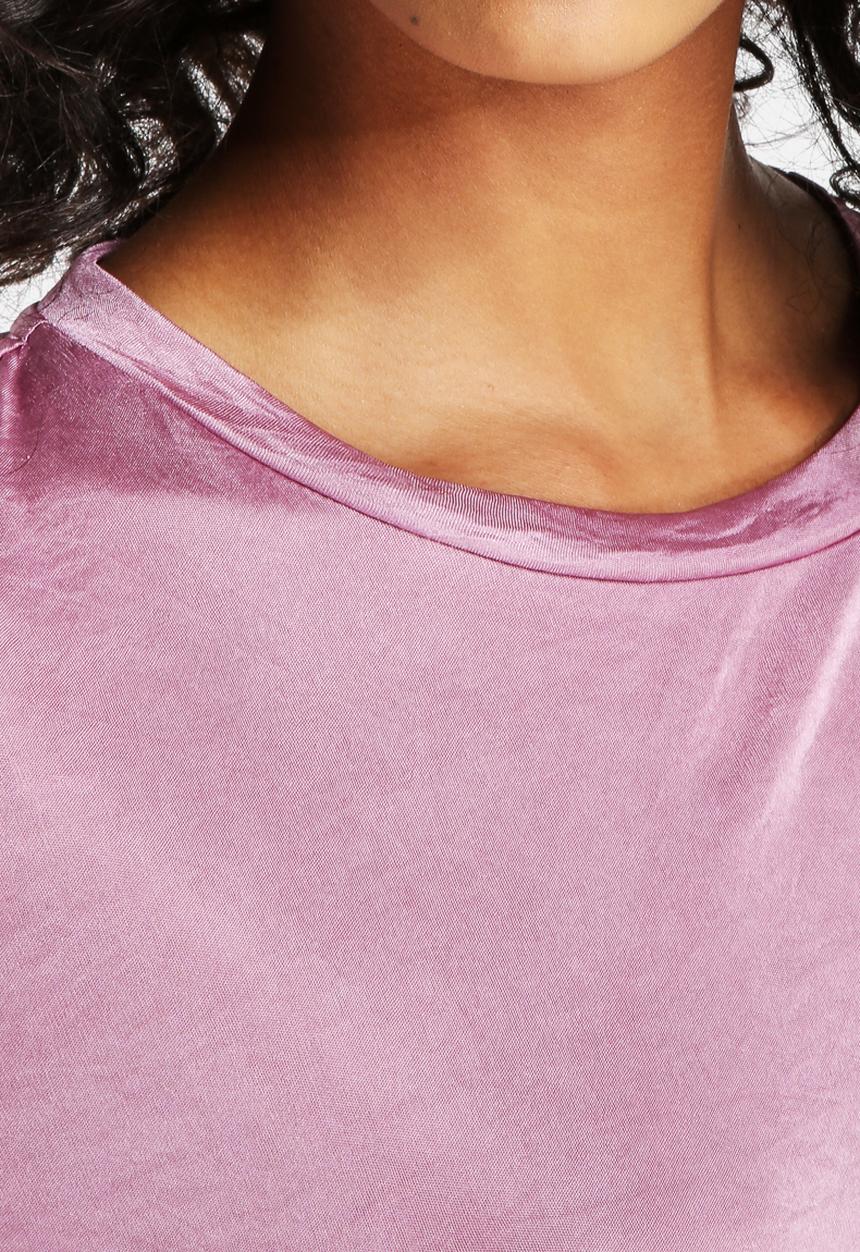 Neon Rose - Luxe Tinted Pink Tee