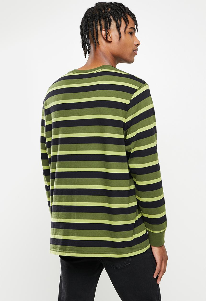 Levi’s® - Relaxed ls jocktag tee indoors - mossy green