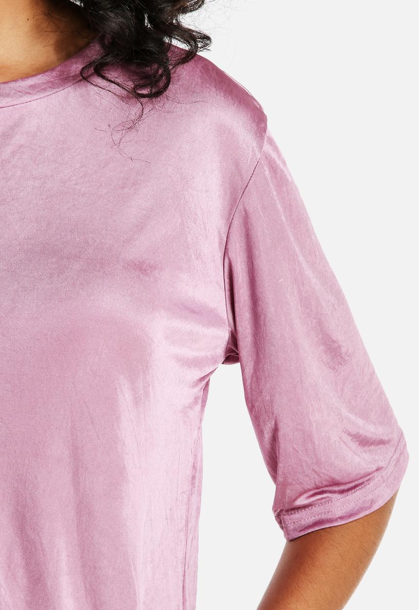 Neon Rose - Luxe Tinted Pink Tee