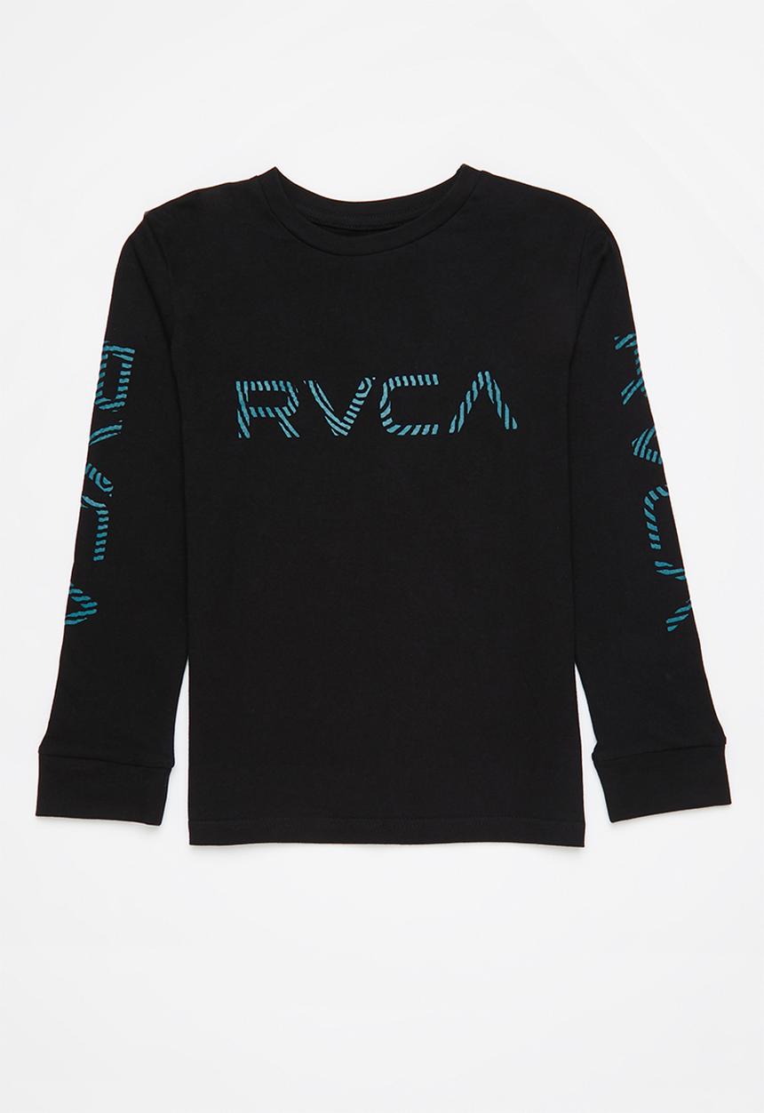 RVCA - Big fills long sleeve boy - black