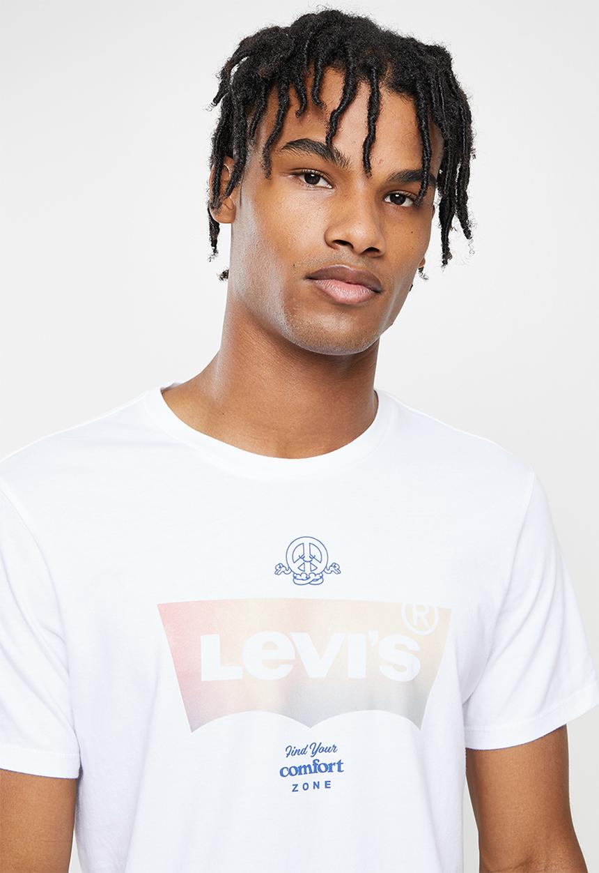 Levi’s® - Graphic crew neck tee - white