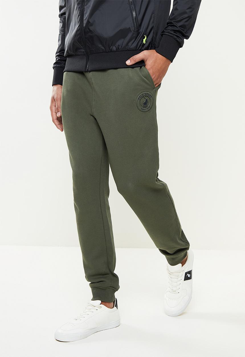 POLO - Men sport embossed jogger - fatigue