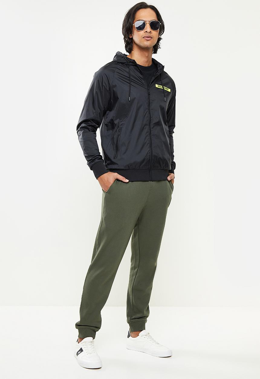 POLO - Men sport embossed jogger - fatigue