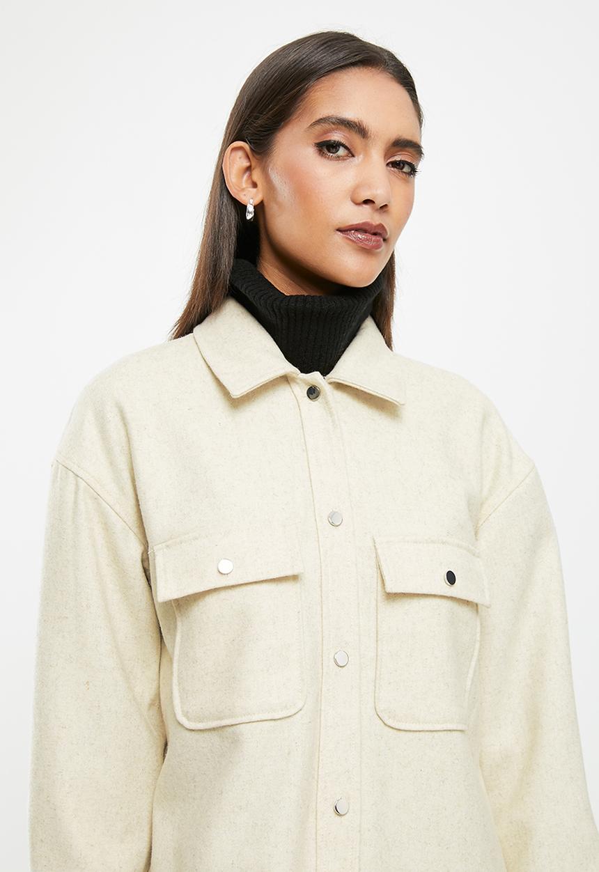 Glamorous - Ladies jacket - light oatmeal