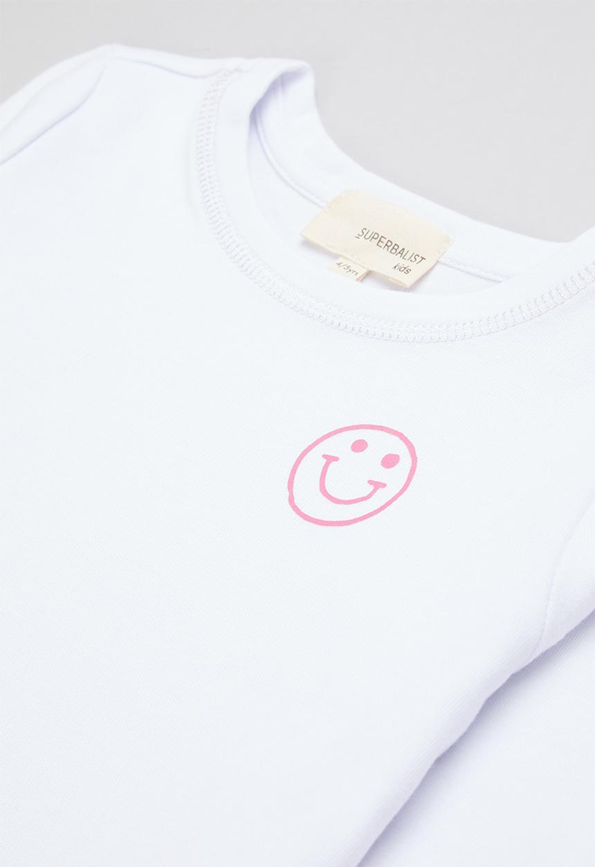 Superbalist Kids - Girls pj set - pink & white