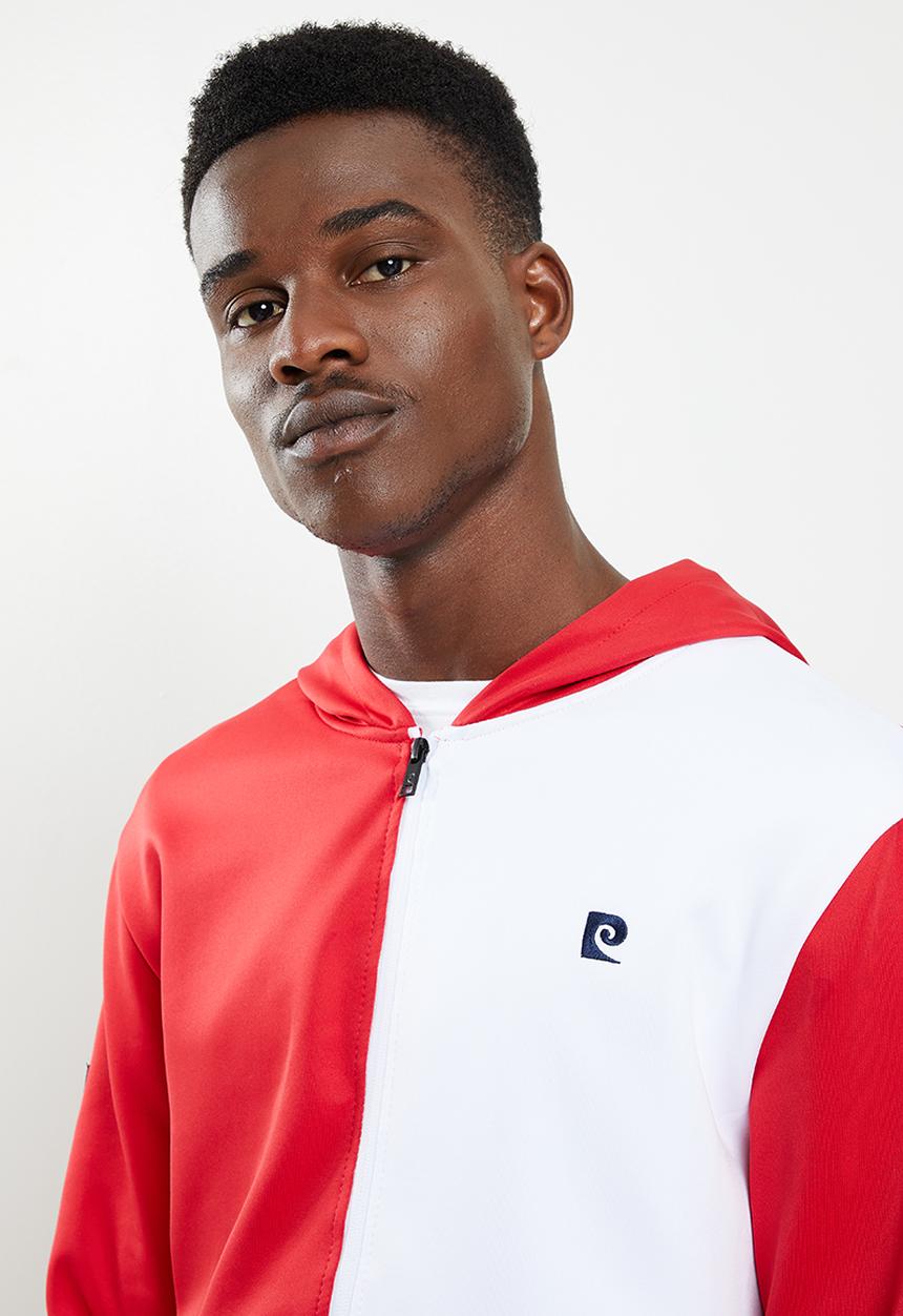 Pierre Cardin - PC Agassi  Tracksuit Set - Red & Multi