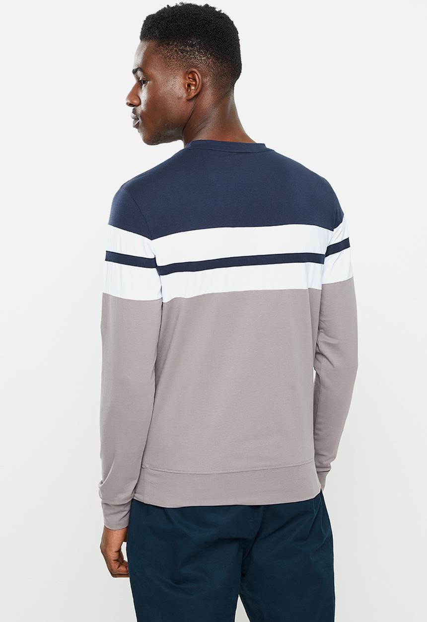 Pierre Cardin - PC Tommy  Stretch LS Tee- Multi