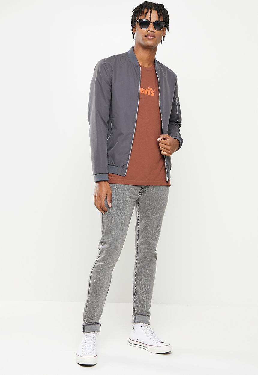 Levi’s® - Ss relaxed fit tee poster logo chest - cinnamon stick
