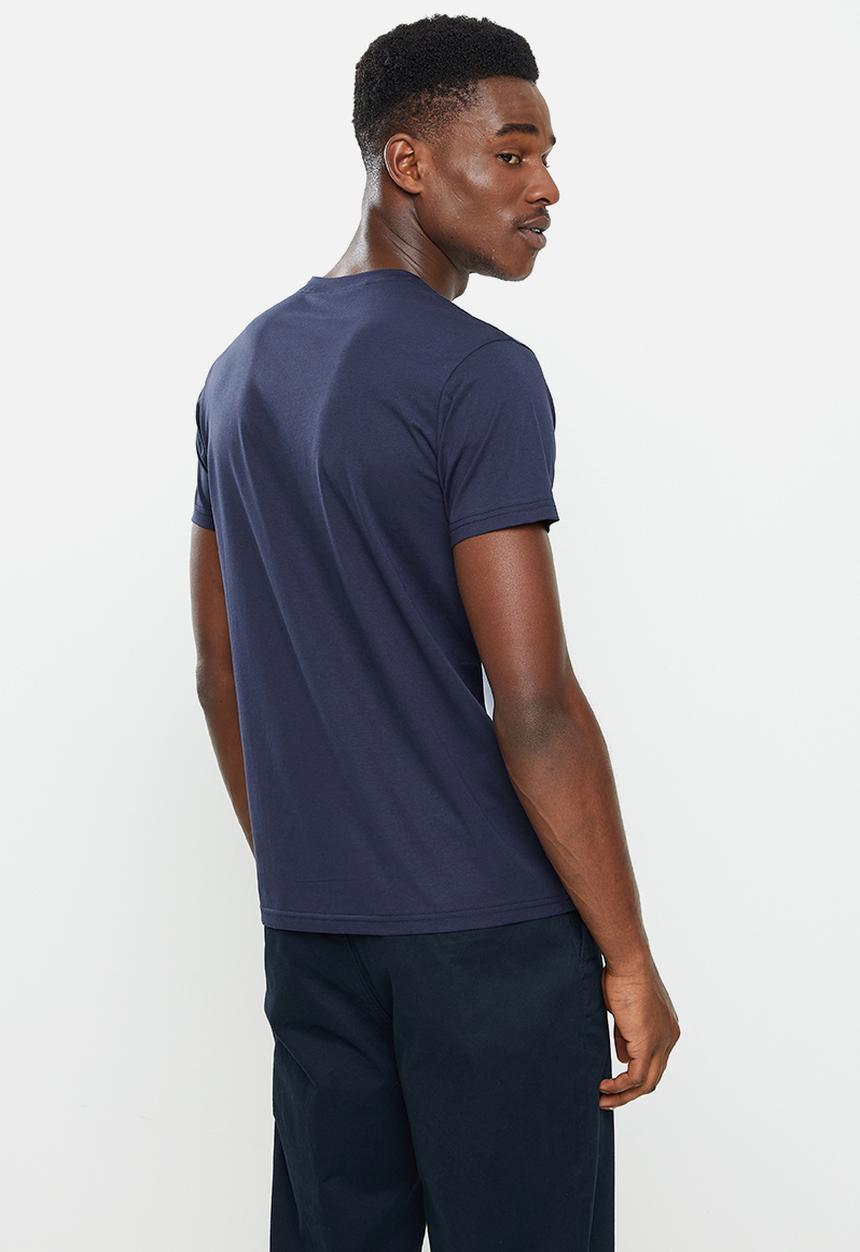 Pierre Cardin - PC Charlie Stretch Blocked Tee - Navy & white
