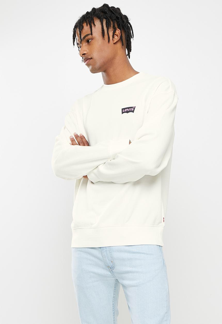 Levi’s® - T3 relaxed graphic crew - egret