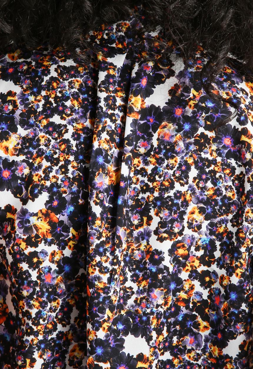 Neon Rose - Amber Freckle Crop Top