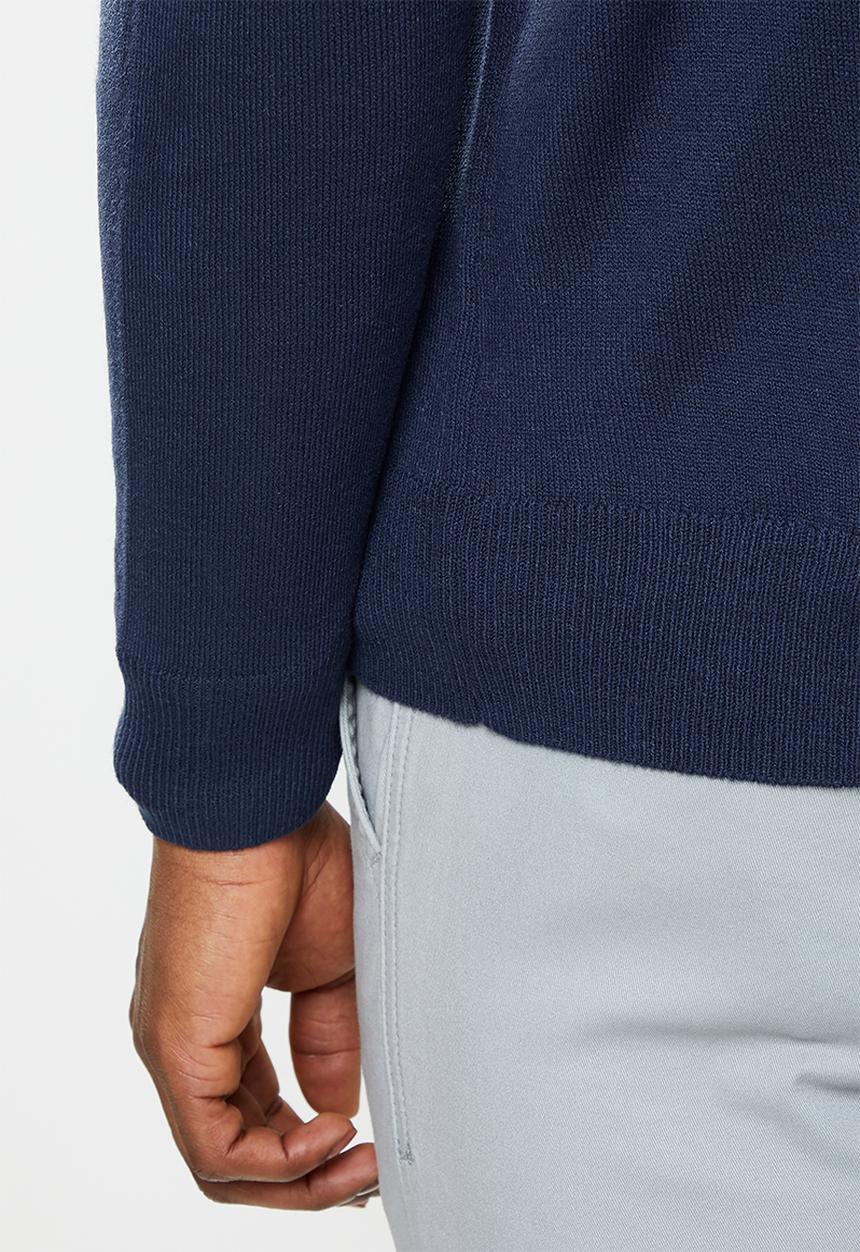 Pierre Cardin - PC Classic V-Neck Knitwear - Navy