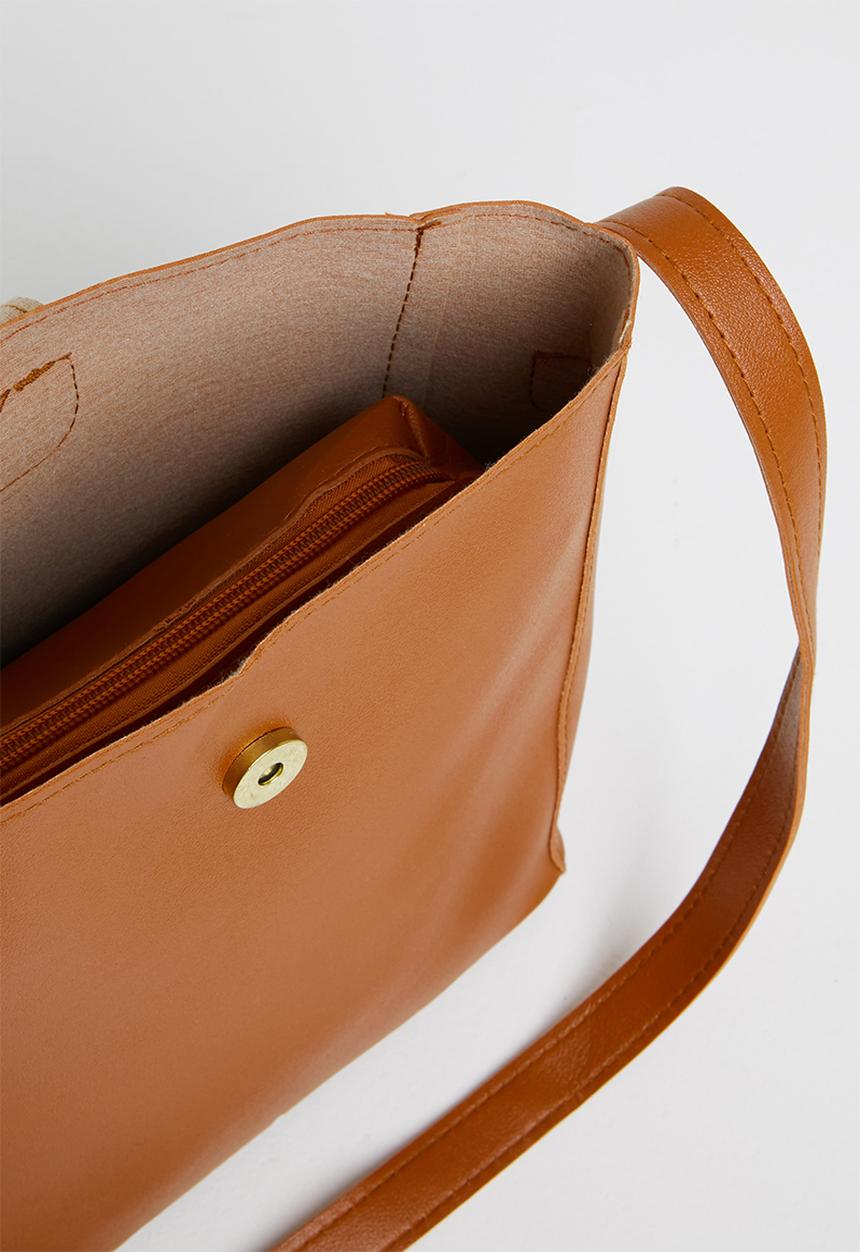 edit - Phoebe tote bag - tan