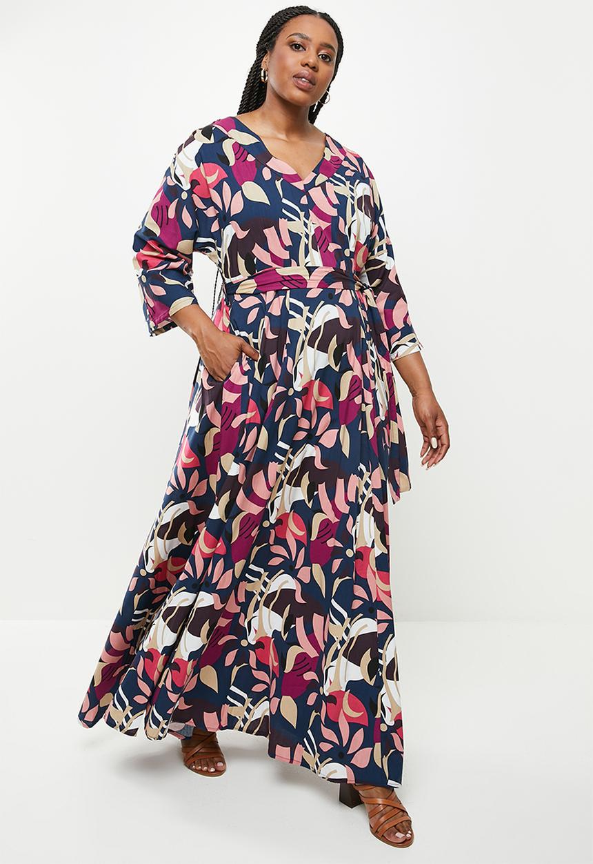 AMANDA LAIRD CHERRY - Plus tugela dress - multi 