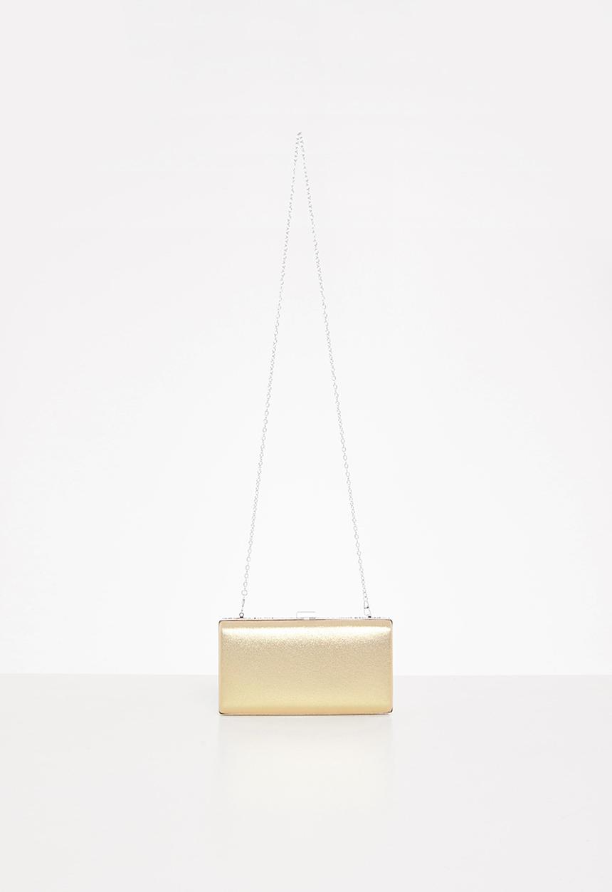 dailyfriday - Leah clutch bag - gold