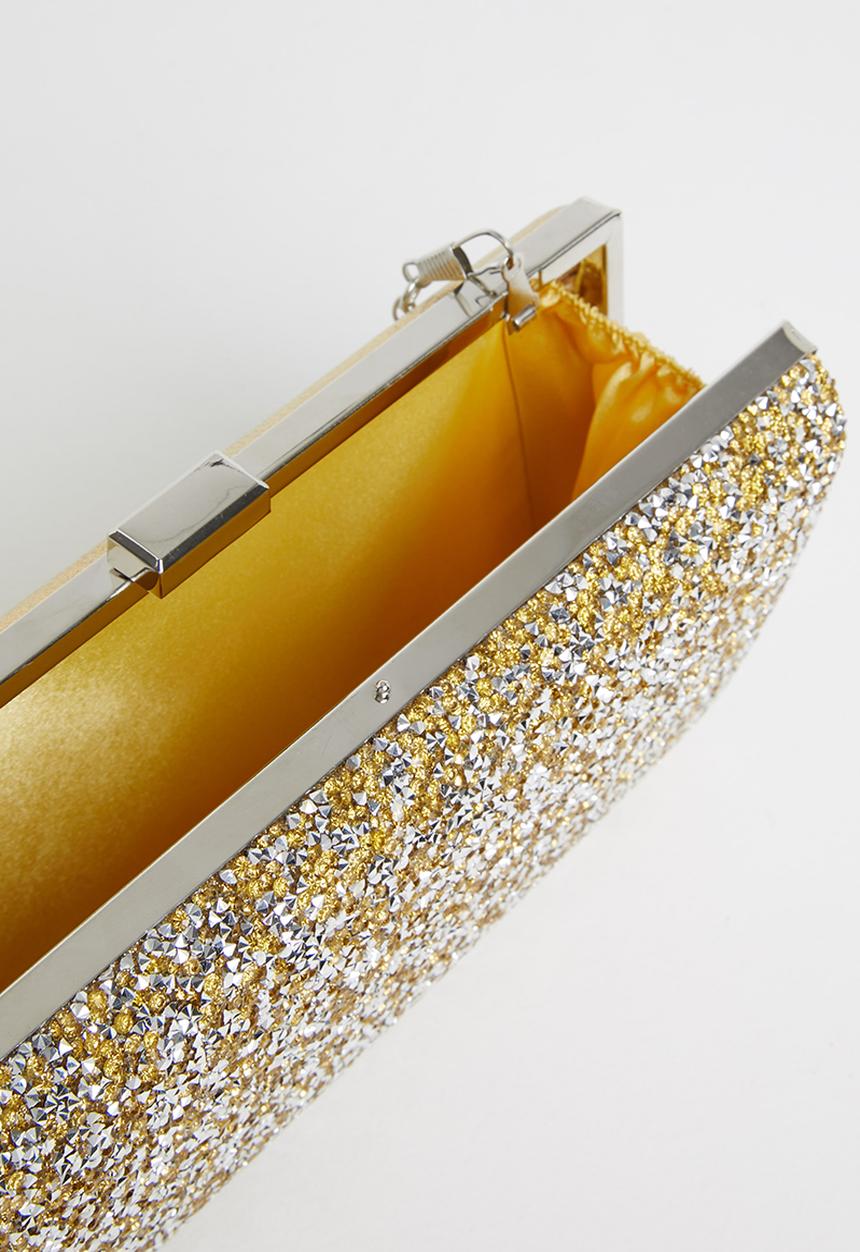 dailyfriday - Leah clutch bag - gold