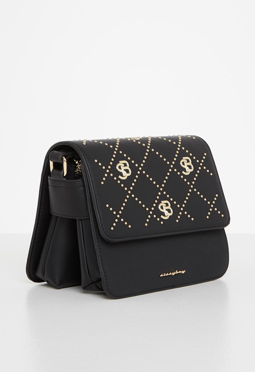 SISSY BOY - Sb embellished crossbody - black