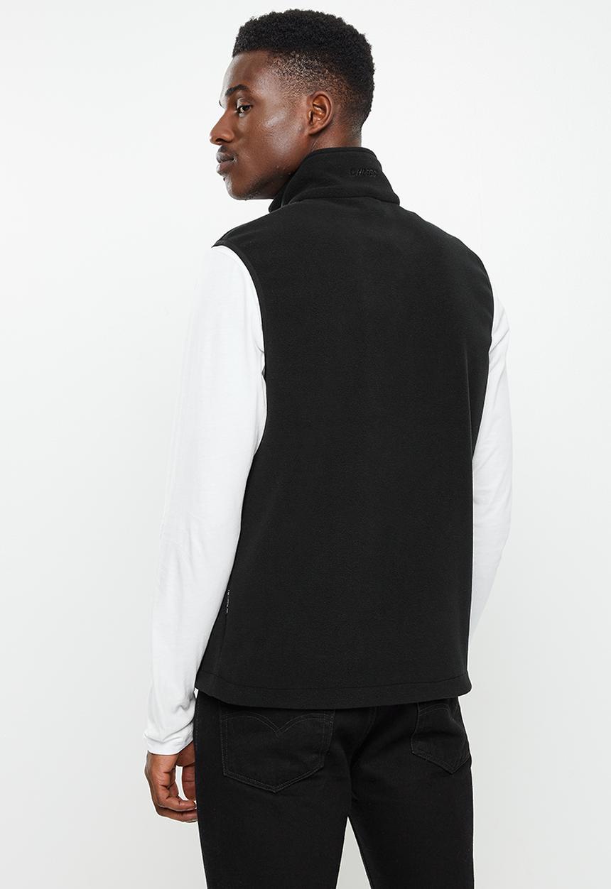 Hi-Tec - Henis Fleece Zipped Vest - black