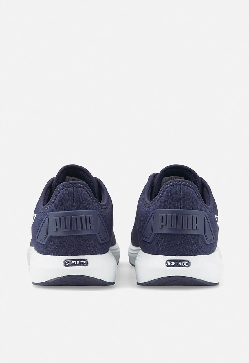 PUMA - Softride cruise - peacoat & puma white