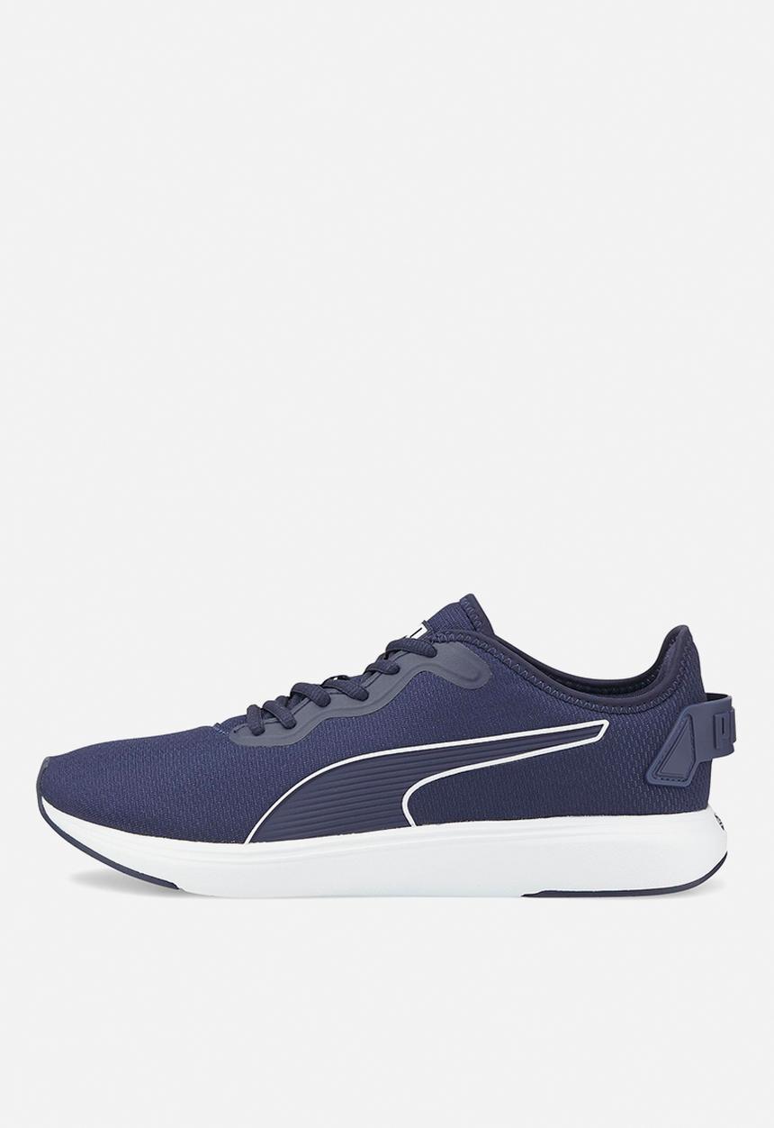 PUMA - Softride cruise - peacoat & puma white