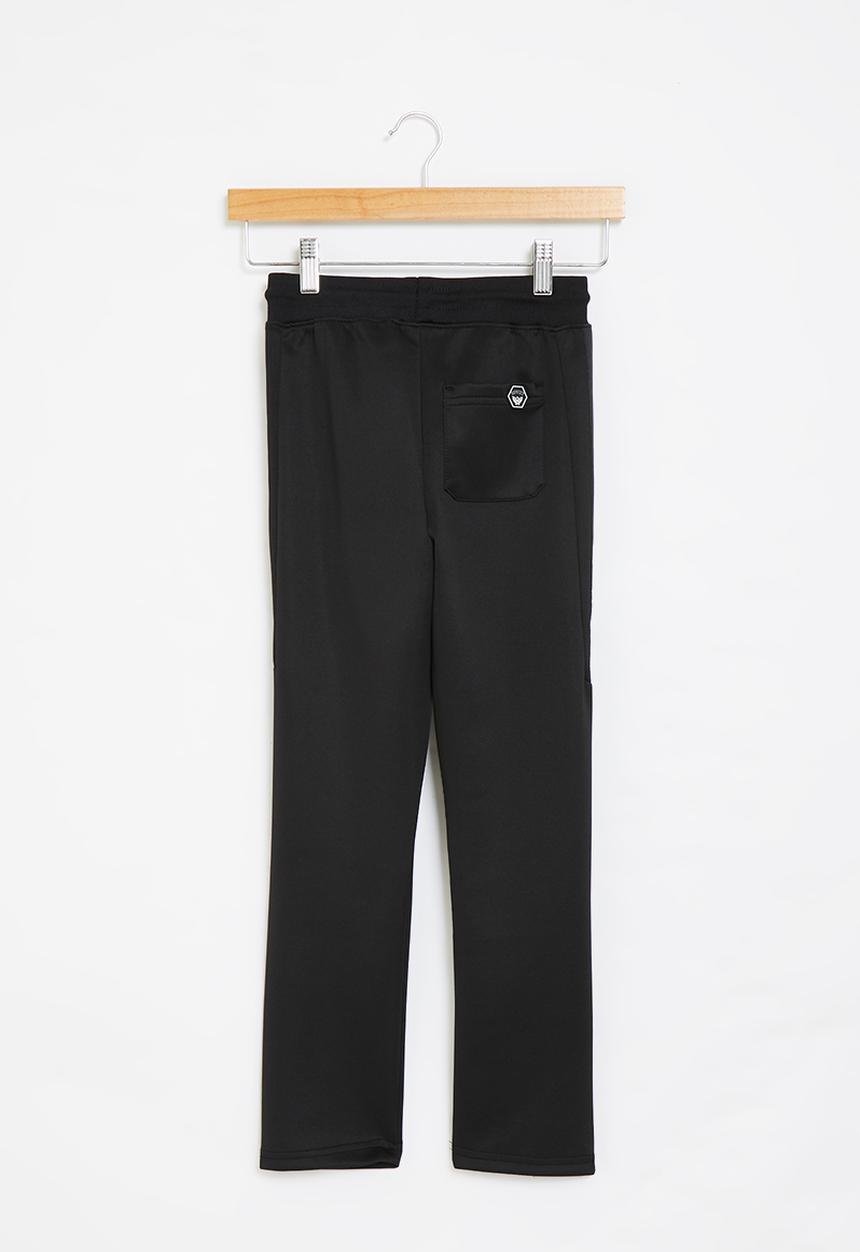 SOVIET - M montoya boys track pants  - black