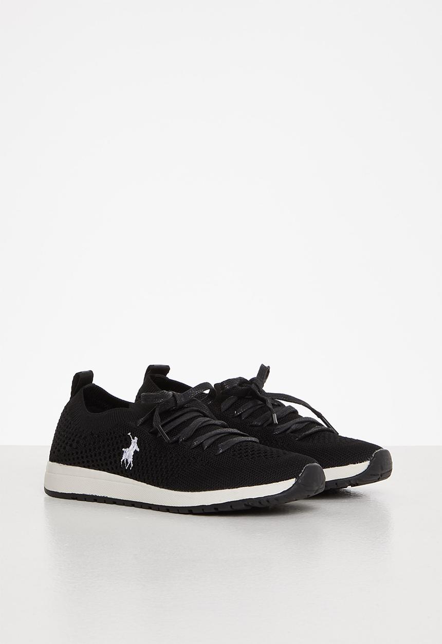 POLO - Kids athleisure knit sneaker - black