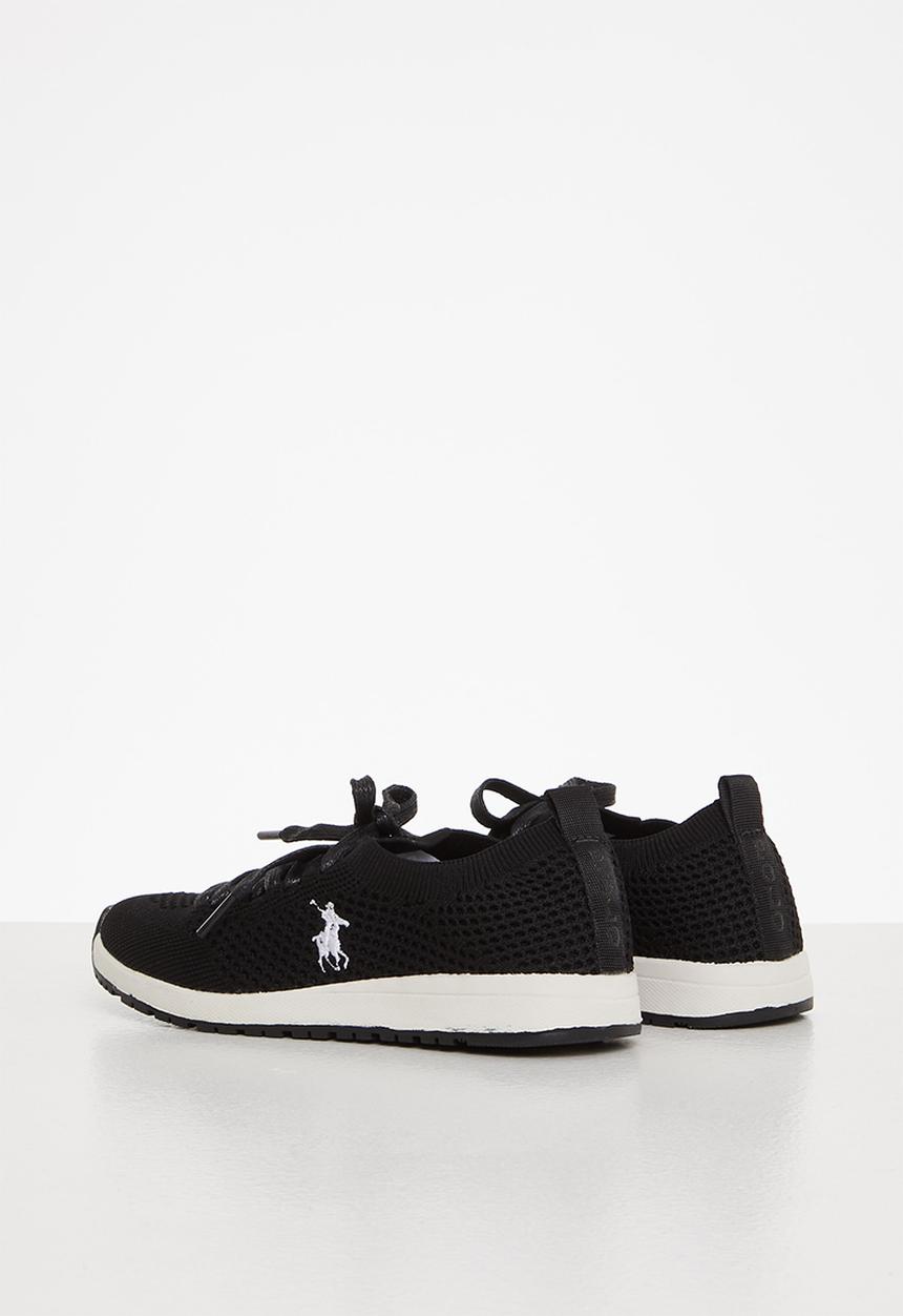 POLO - Kids athleisure knit sneaker - black