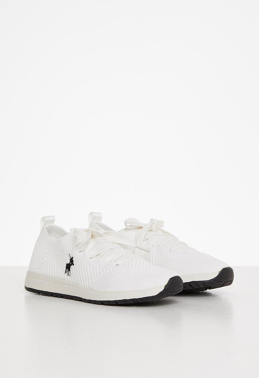 POLO - Kids athleisure knit sneaker - white