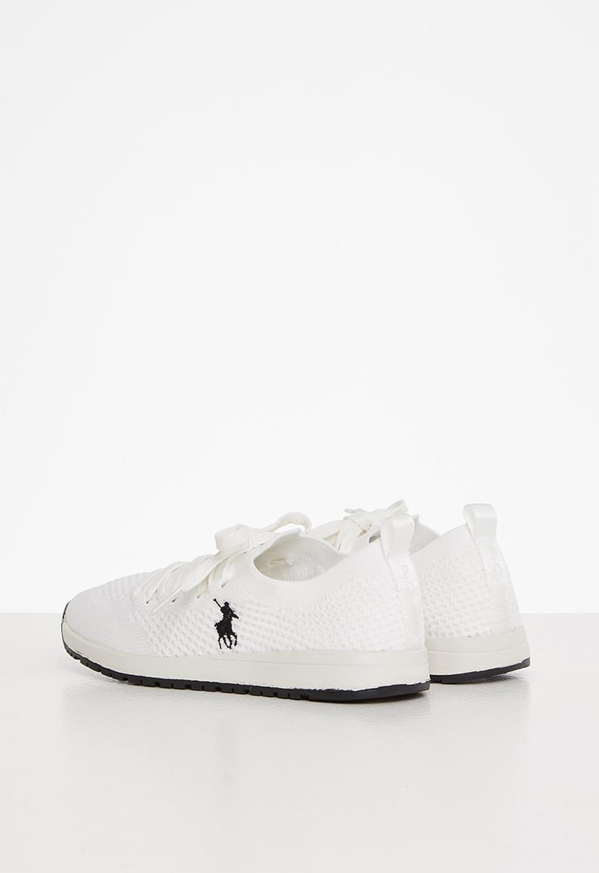 POLO - Kids athleisure knit sneaker - white