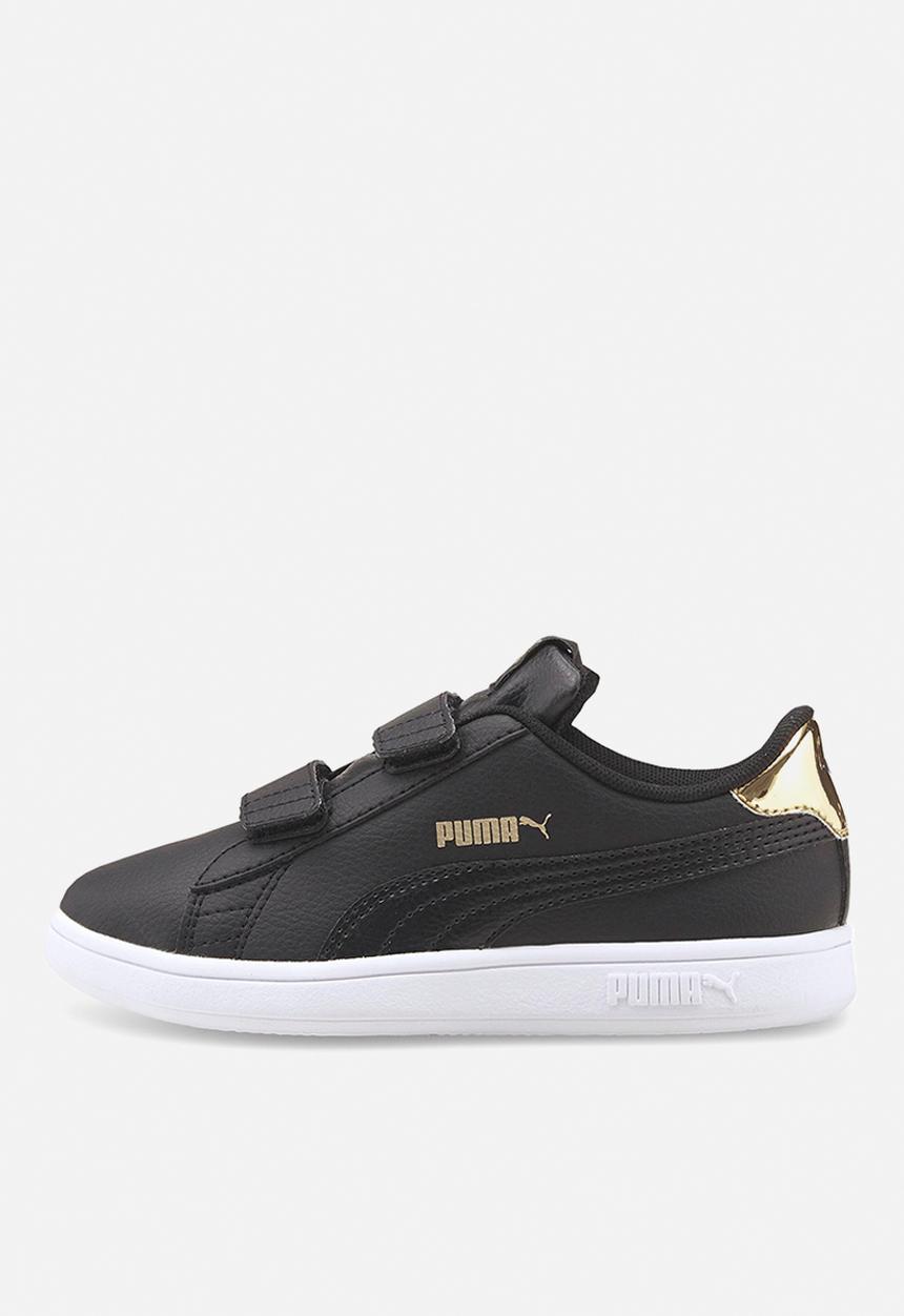 PUMA - Puma smash v2 mirror metallic v ps - puma black & puma team gold