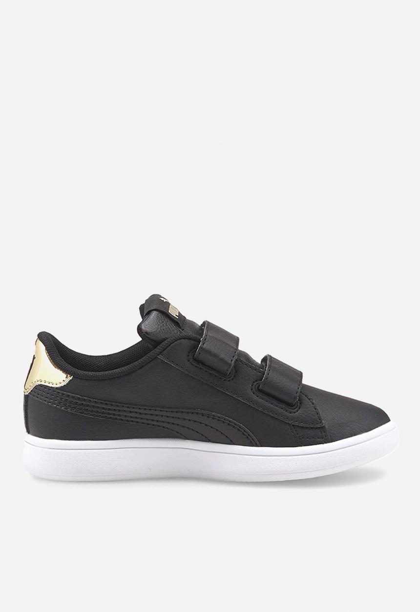 PUMA - Puma smash v2 mirror metallic v ps - puma black & puma team gold
