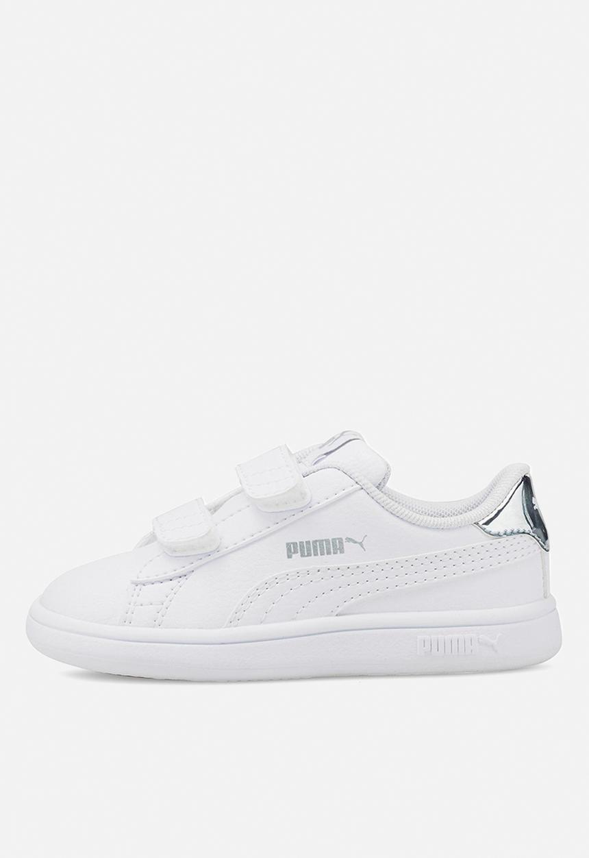 PUMA - Puma smash v2 mirror metallic v inf - puma white & puma silver