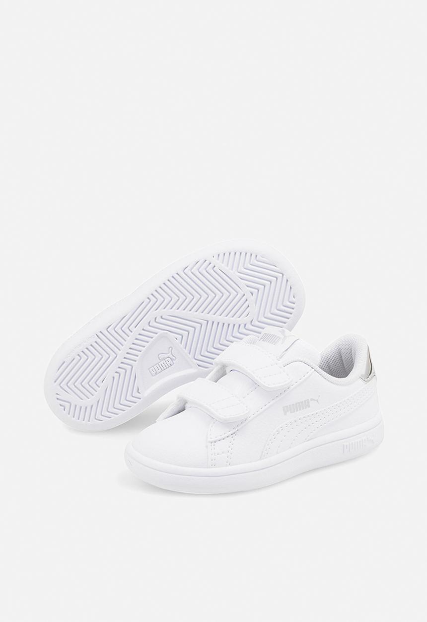 PUMA - Puma smash v2 mirror metallic v inf - puma white & puma silver