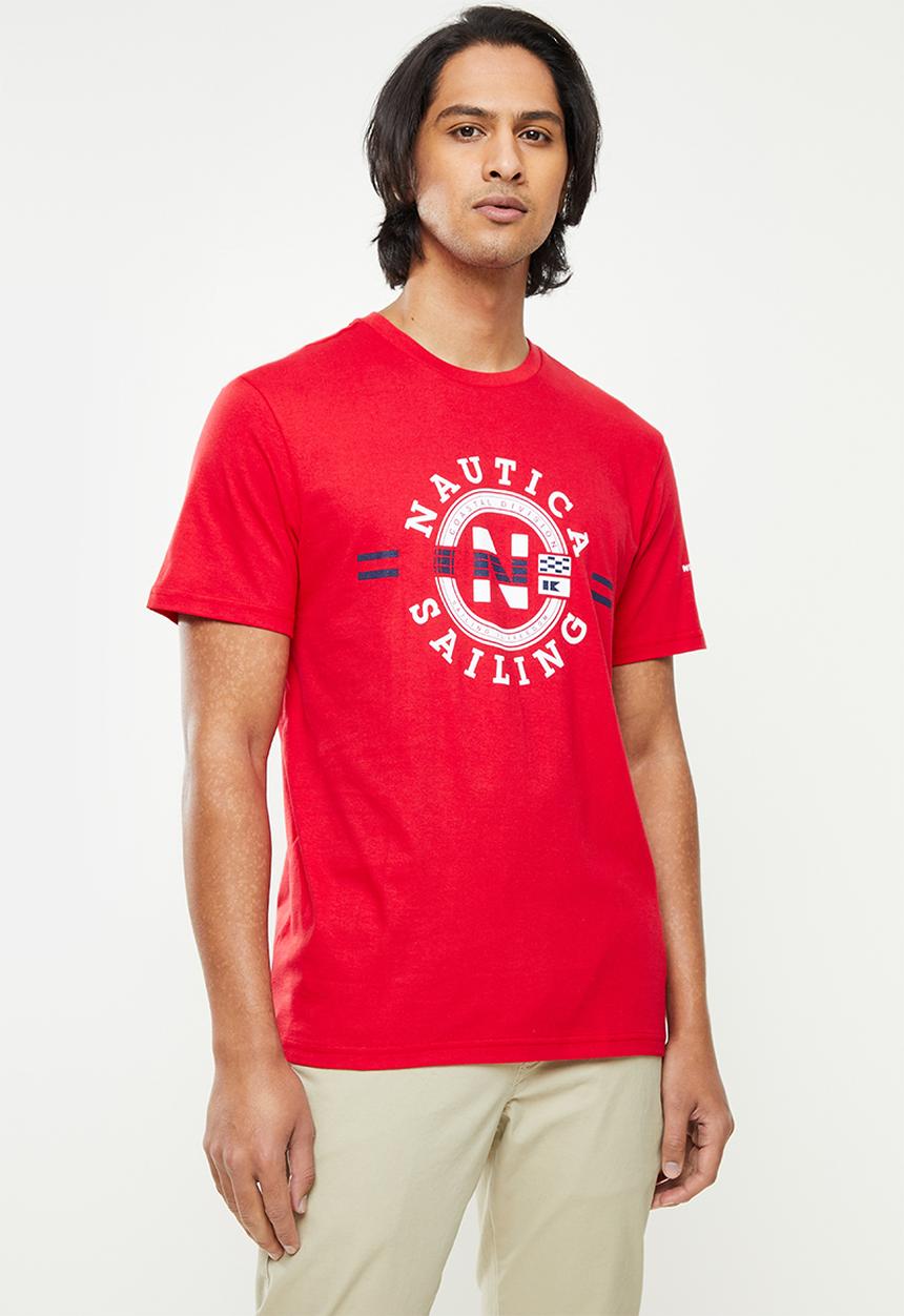Nautica - Nautica sailing short sleeve tee - nautica red