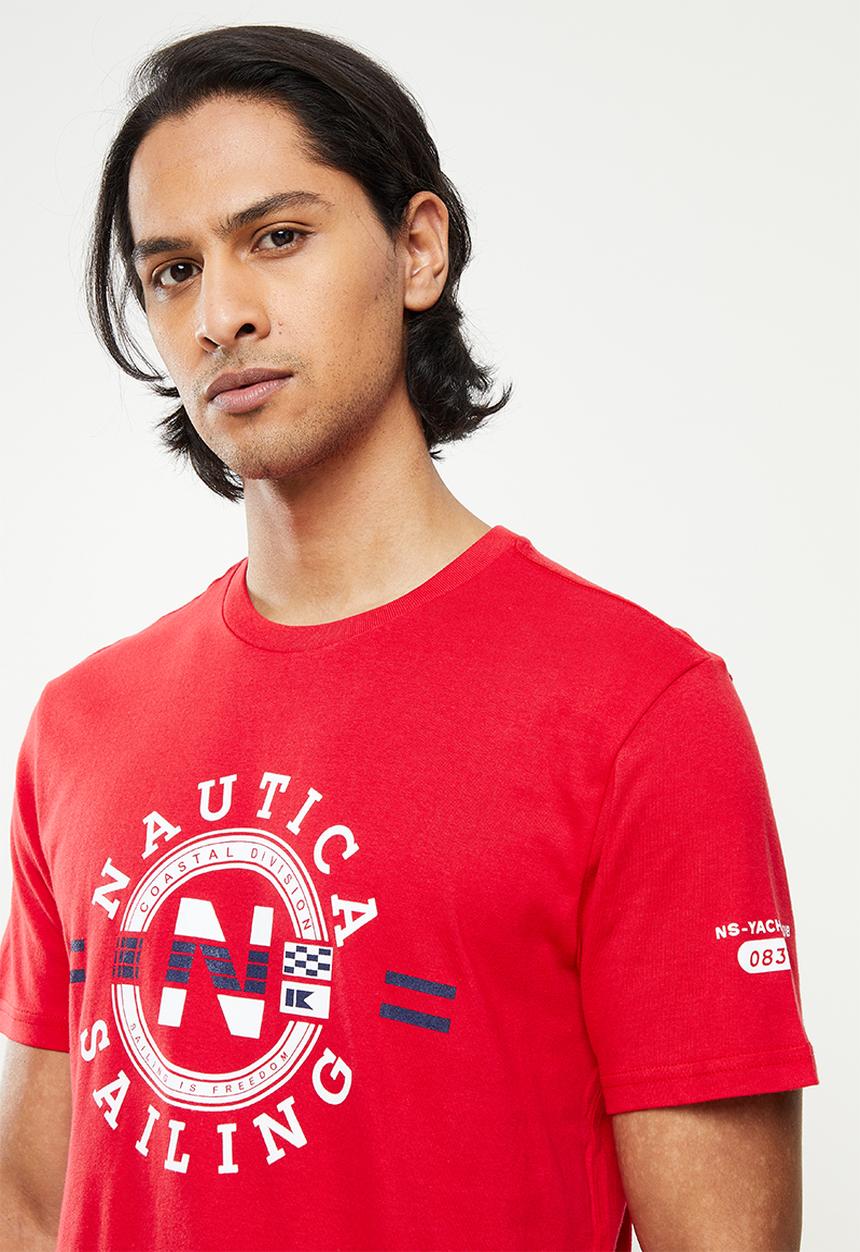 Nautica - Nautica sailing short sleeve tee - nautica red