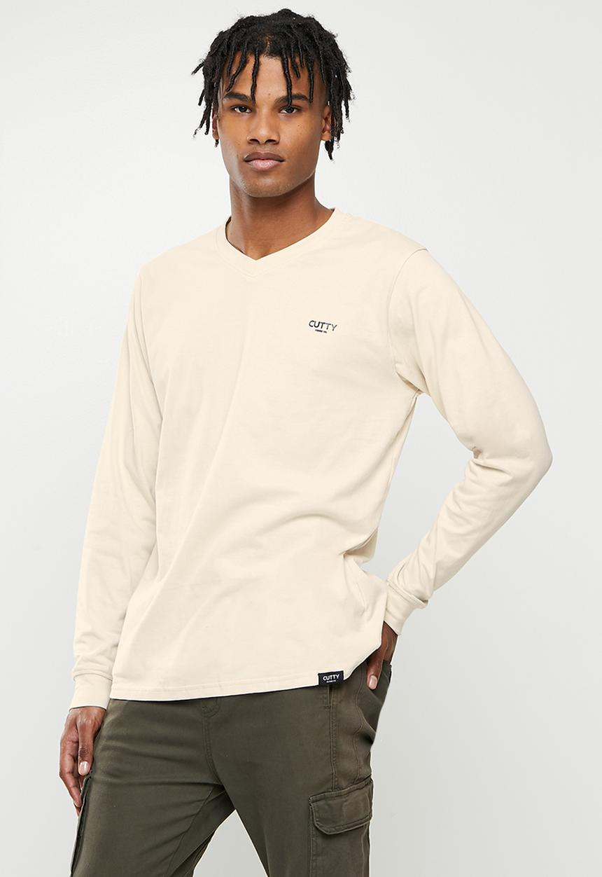 Cutty - Cali soft long sleeve t-shirt - stone
